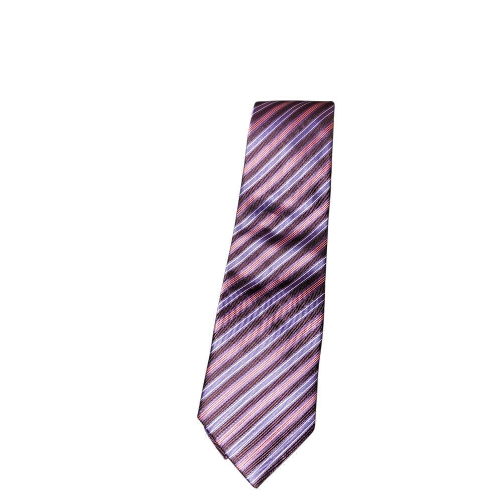 Towergerm Purple Striped Tie